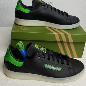 Adidas Stan Smith Hulk Smash Sneakers Shoes Sz 7 Junior New